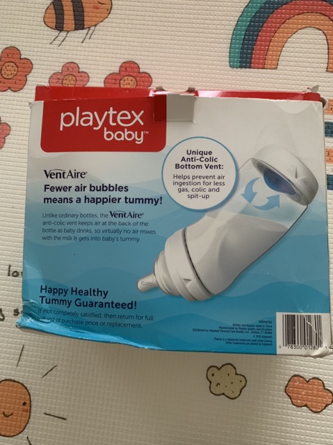 Set 3 Bình sữa Playtex cổ rộng