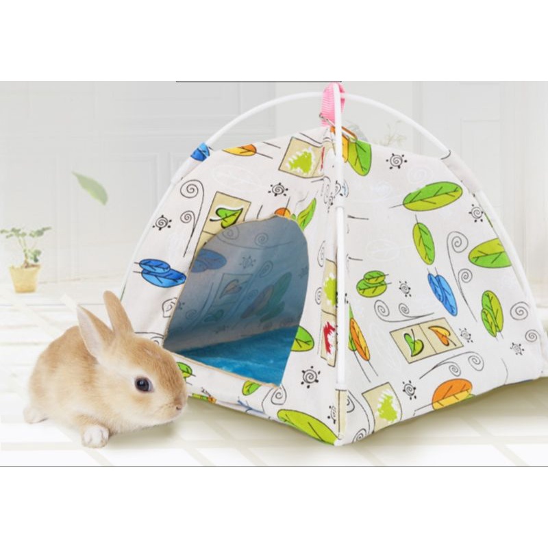 Nhà Ngủ Lều Thú Cưng Thỏ - Bọ - hamter - Nhím - Sóc