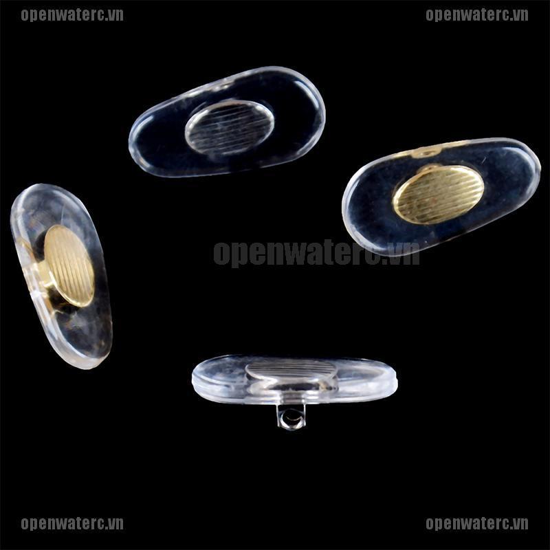 Opc Set 10 Cặp Đệm Mũi Bằng Silicon Cho Mắt Kính Kính Kính