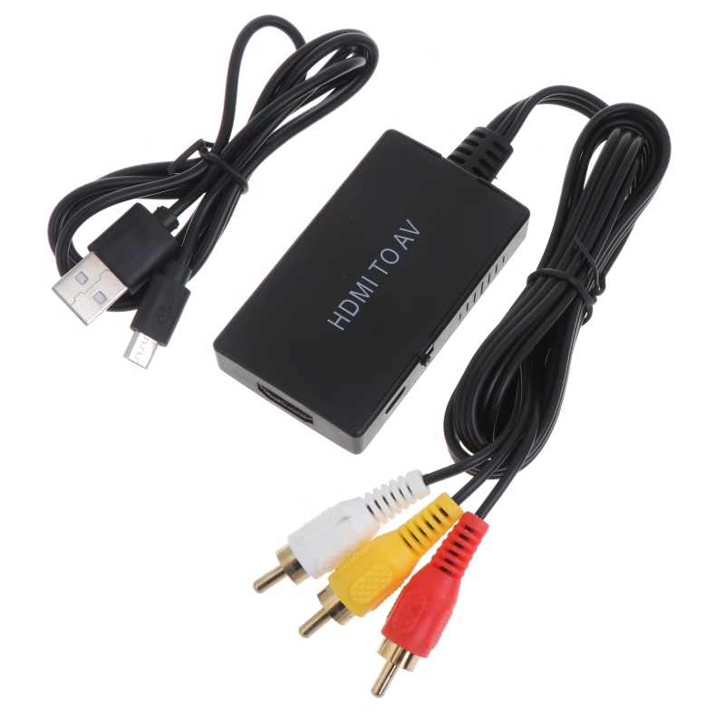 Đầu Chuyển Đổi bonj 1080P PAL NTSC forXbox Cho PS3 Blue-Ray DVD AV Sang HDMI-compati