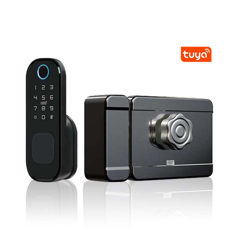 Khóa cửa kính cường lực vân tay LKS8904 mở khóa vân tay,mật khẩu, thẻ từ, chìa cơ