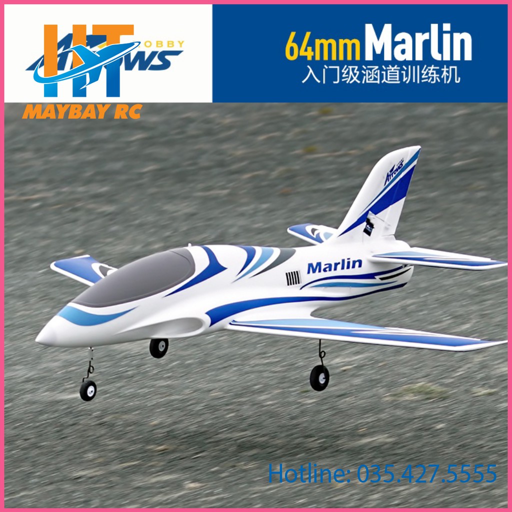 Máy bay điều khiển Arrow Marlin 64mm