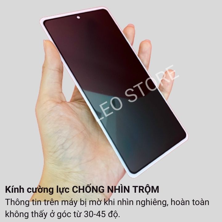 Kính cường lực Chống vân tay Vsmart Live 4 / Joy 4 / Active 3 Full màn hình - Chống bám vân tay và mồ hôi hiệu quả