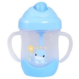 Bình uống nước ống hút có tay cầm Kuku