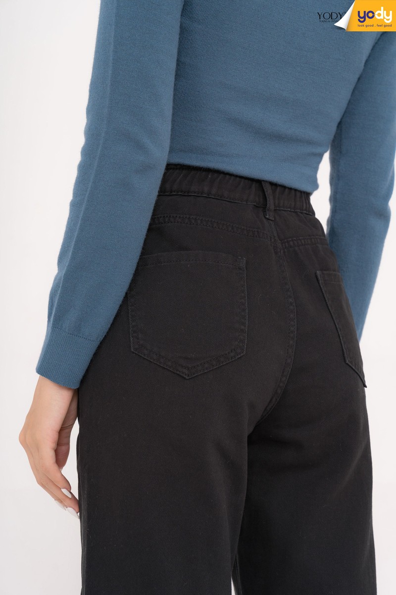 Quần jeans kaki nữ ⚡ HÀNG CAO CẤP ⚡ Quần bò nữ kiểu dáng baggy basic lịch sự và trẻ trung, vải bền màu QJN3088 | BigBuy360 - bigbuy360.vn