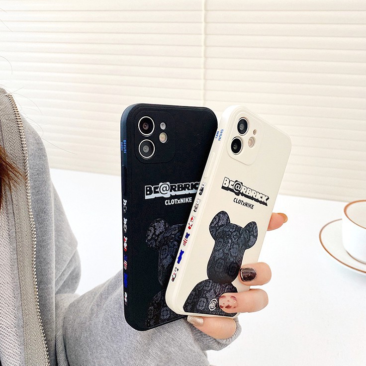Ốp lưng iphone vuông cạnh hình BearBricks 6/6plus/6s/6splus/7/7plus/8/8plus/x/xr/xs/11/12/13/pro/max/plus