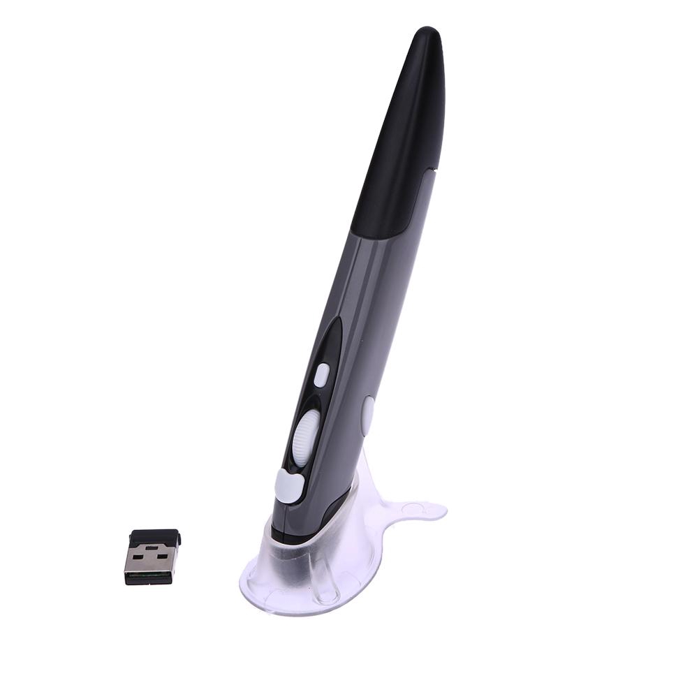 [rememberme]Air Mouse Mini USB Wireless Optical Pen Mouse 2.4G Adjustable 500/1000DPI Pencil USB Erg