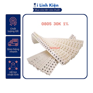Điện trở dán 0805 30K 1% (dây 100c)