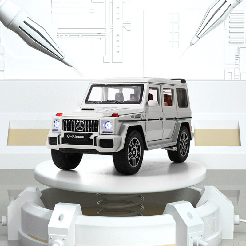 Mô Hình Xe Ô Tô Benz G63 Tỉ Lệ 1: 32 Cao Cấp