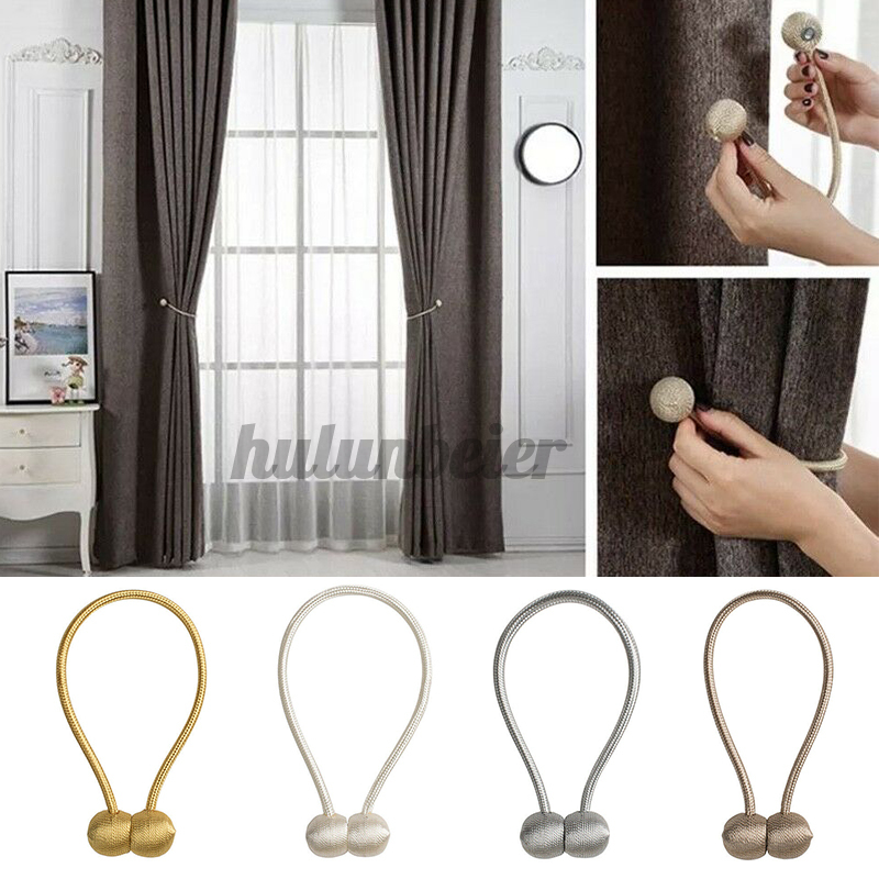 Set 2 Dây Buộc Rèm Nam Châm Tiện Lợi