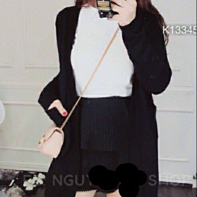Áo khoác cardigan❤FREESHIPChất len mềm, dày vừa, áo dáng dàiFreesize cho khách tầm 40-60kg, cao khoảng 1,50-1,62m