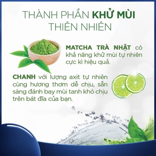 Nước rửa chén Sunlight Trà xanh Túi 750g