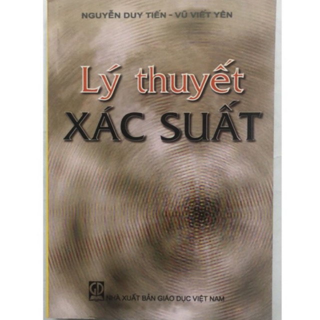 Sách - Lý thuyết Xác Suất