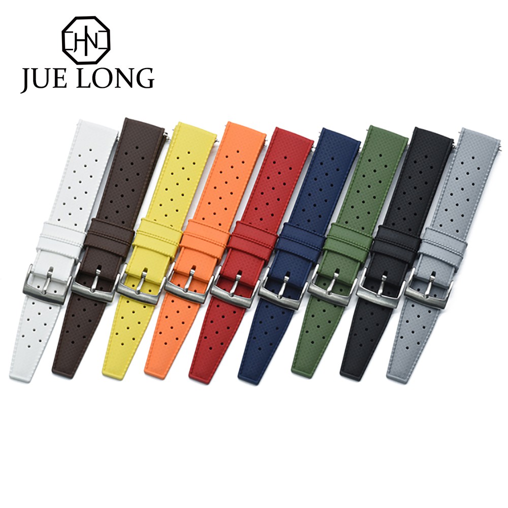 Dây Cao Su 20mm 22mm Chống Thấm Nước Nhanh Chóng Dành Cho Seiko SRP777J