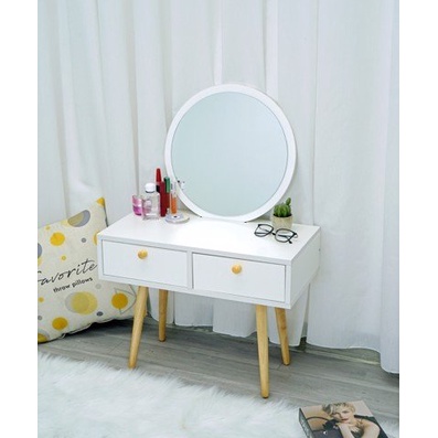 Bàn Trang Điểm Gỗ Cao Cấp Ngồi Bệt