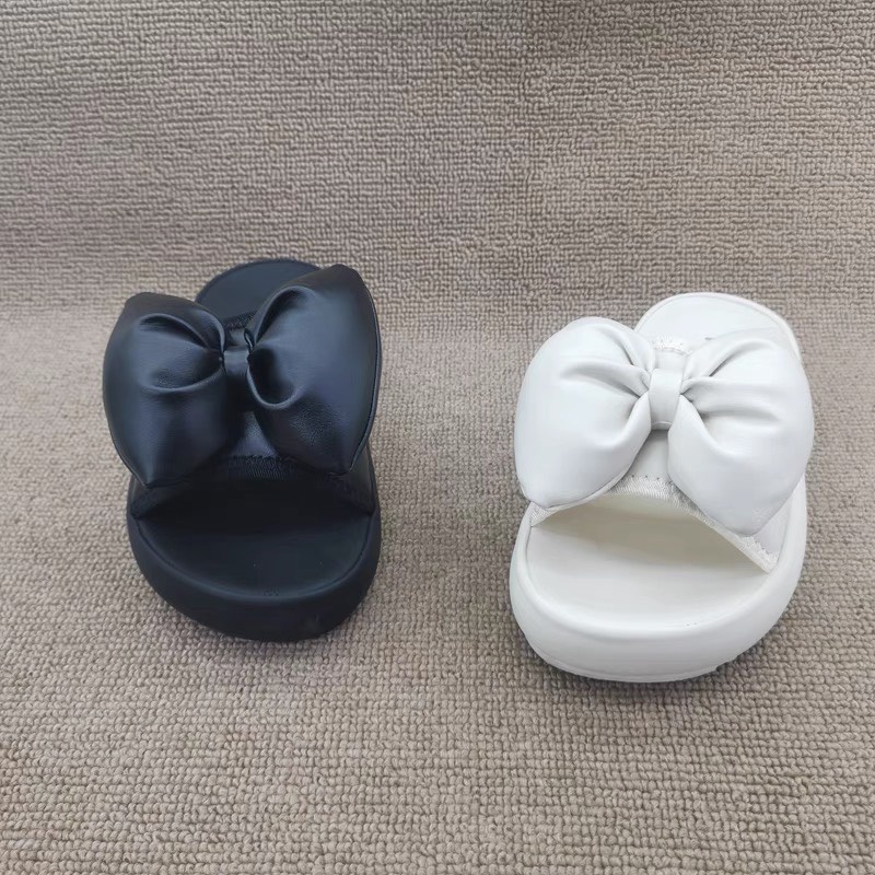 Dép Quai Ngang Nữ Bánh Mì QC Cao 3cm Cao Cấp TRINH LÊ SHOP GIÀY DÉP TL285