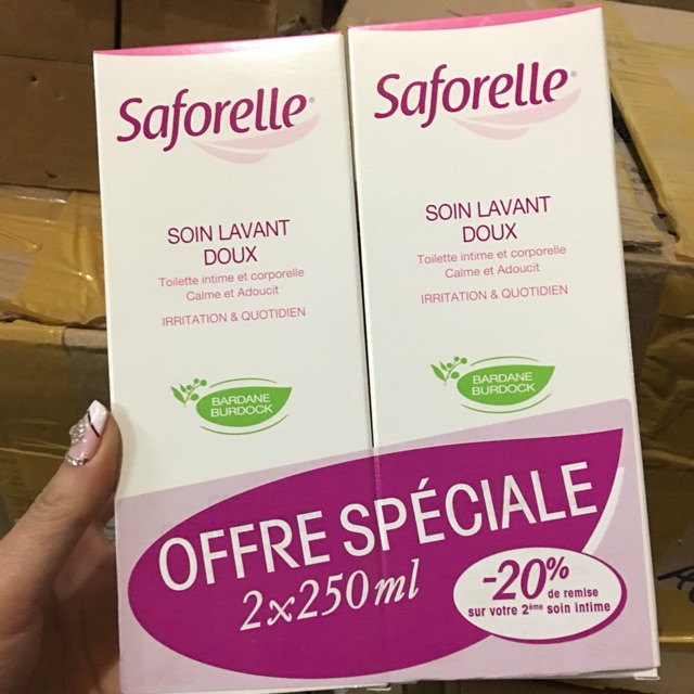 Dung dịch vệ sinh phụ nữ saforelle