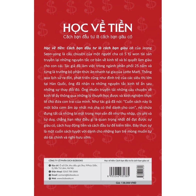 Sách - Học Về Tiền - Cách Bạn Đầu Tư Là Cách Bạn Giàu Có
