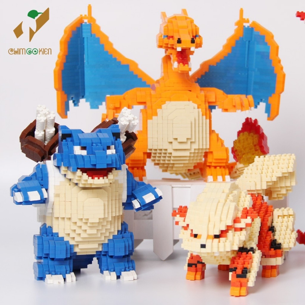 Mô hình lego pokemon đồ chơi 2000 chi tiết rèn luyện trí thông minh