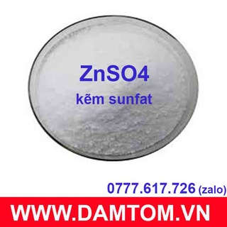 Phân znso4 - kẽm sunfat - gói 500g