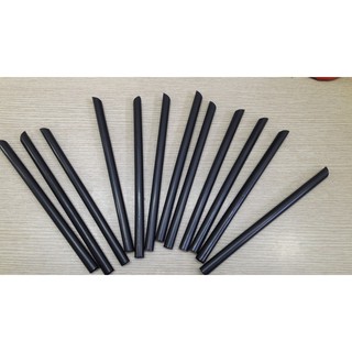 1kg ống hút trân châu trà sữa - ống phi 12 ỐNG HÚT ĐEN PHI 12 TRÀ SỮA