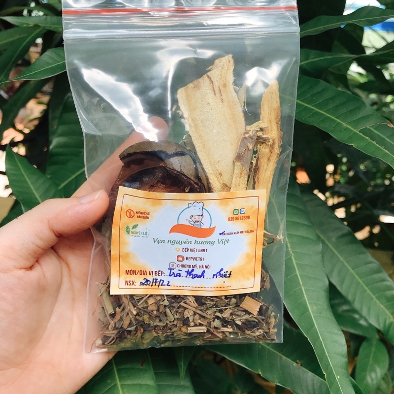 Trà thanh nhiệt, la hán, cam thảo