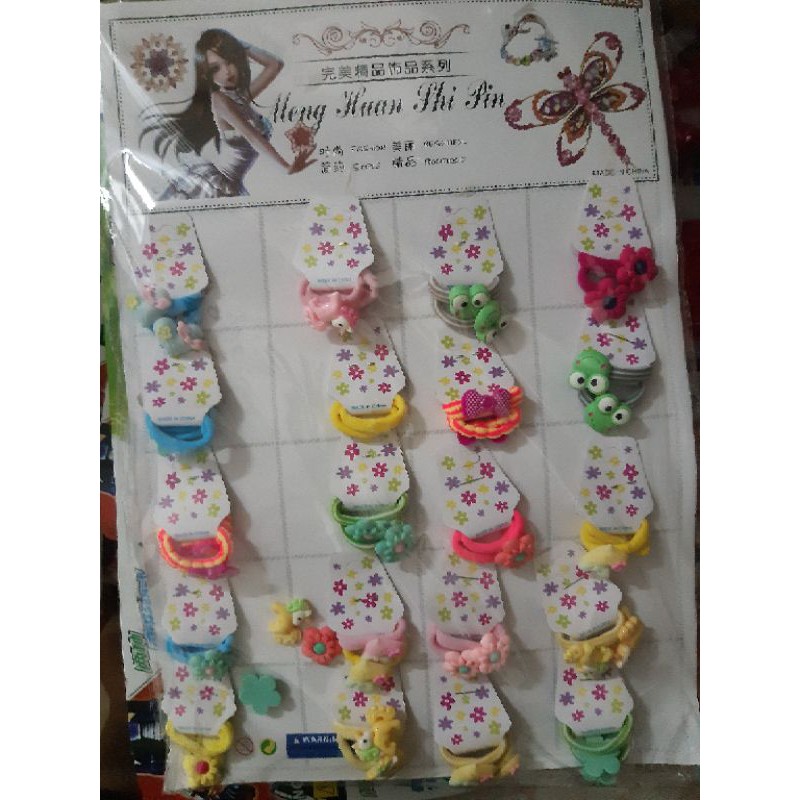 sỉ vỉ kíp buộc tóc cho bé nhiều hình ( mẫu nhẫu nhiên)