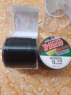 Cước Trilene 500m màu xám khói