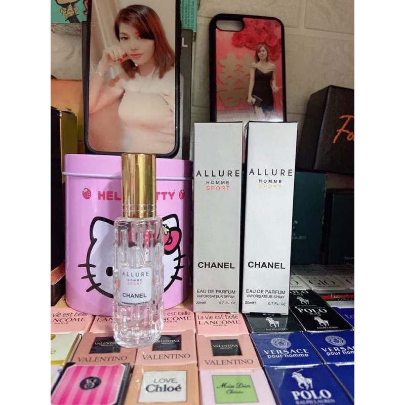 [Chính Hãng] Nước Hoa Nam 20ml Dạng Xịt Chai Mini