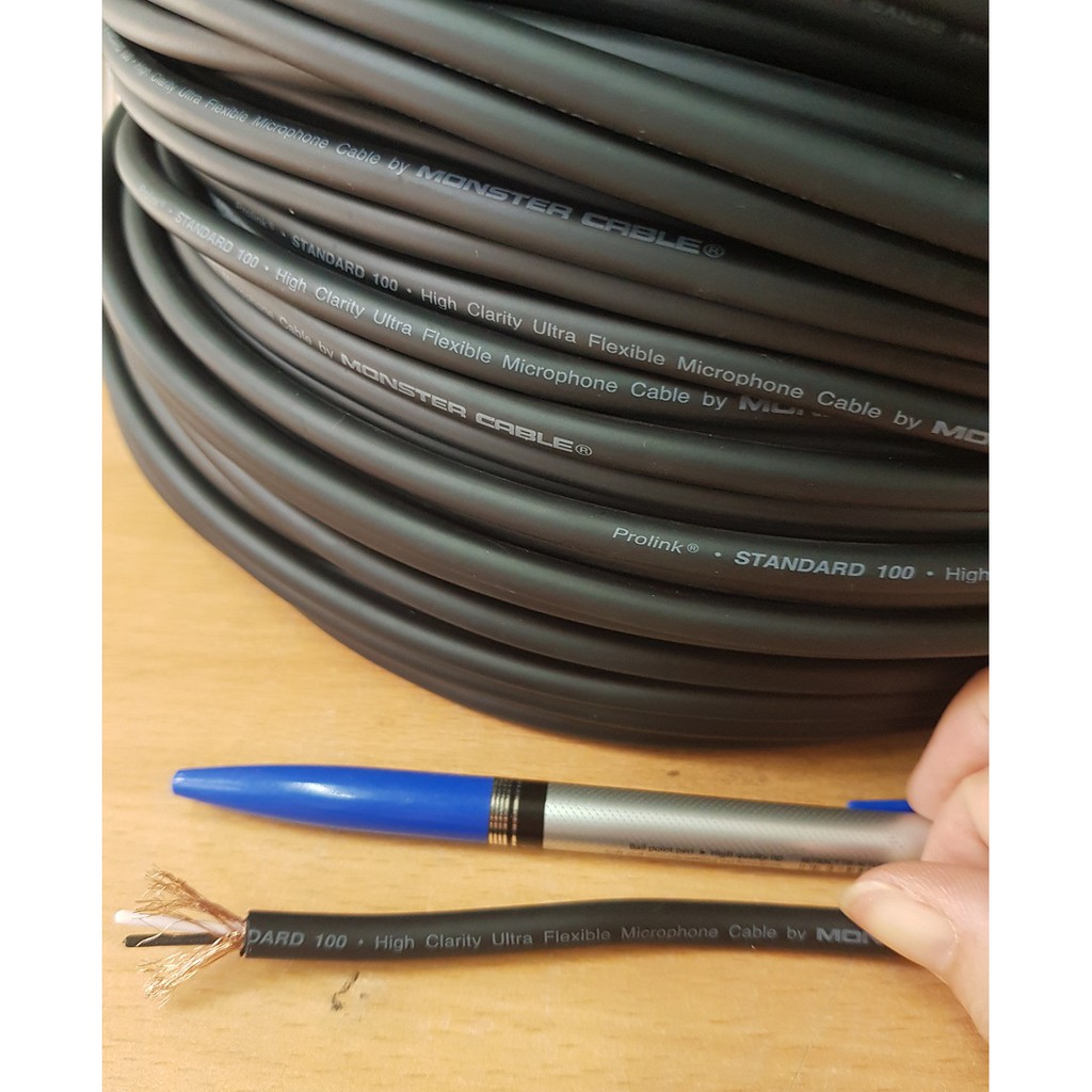1 cuộn Dây tín hiệu âm thanh Monster Standard 100 chính hãng cao cấp