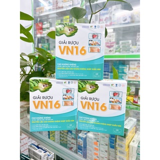 Giải rượu vn16 - hỗ trợ hạn chế biểu hiện buồn nôn, nôn, hỗ trợ tăng cường chức năng gan