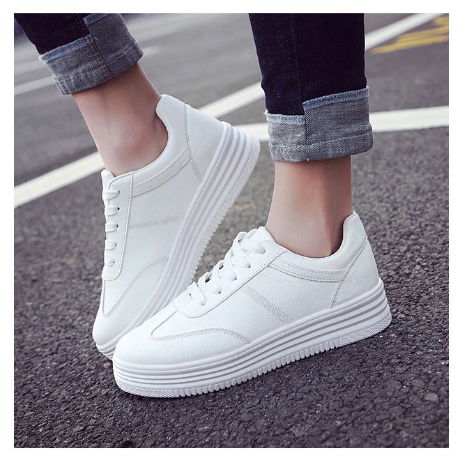 Giày Thể Thao Nữ [FREESHIP] hot trend đế bằng xinh xắn dễ thương năng động - Giảm ngay 20k - C3 | BigBuy360 - bigbuy360.vn