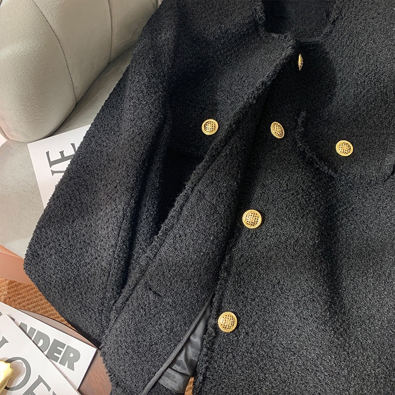 Áo khoác thời trang mùa xuân và mùa thu kiểu dáng ngắn đa năng cao cấp cho nữ