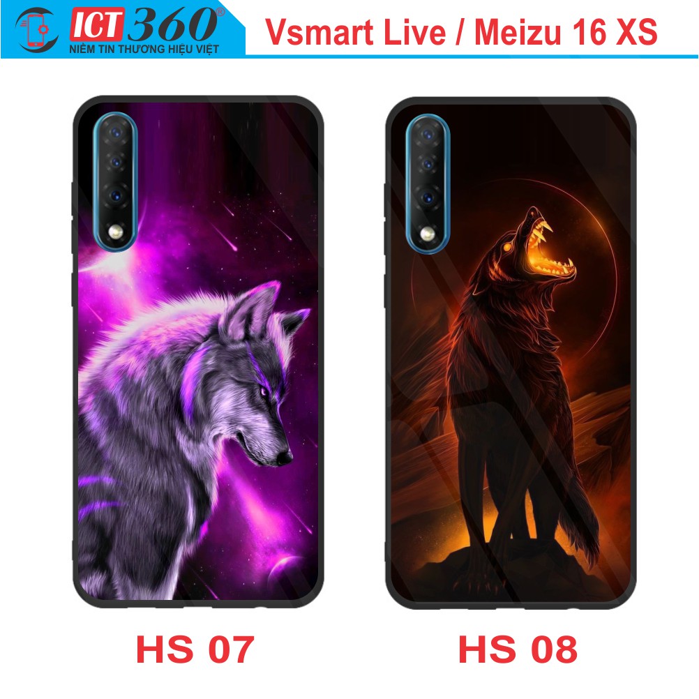 Ốp Lưng Kính VSMART LIVE/ MEIZU 16 XS - In Theo Yêu Cầu - Hình 3D