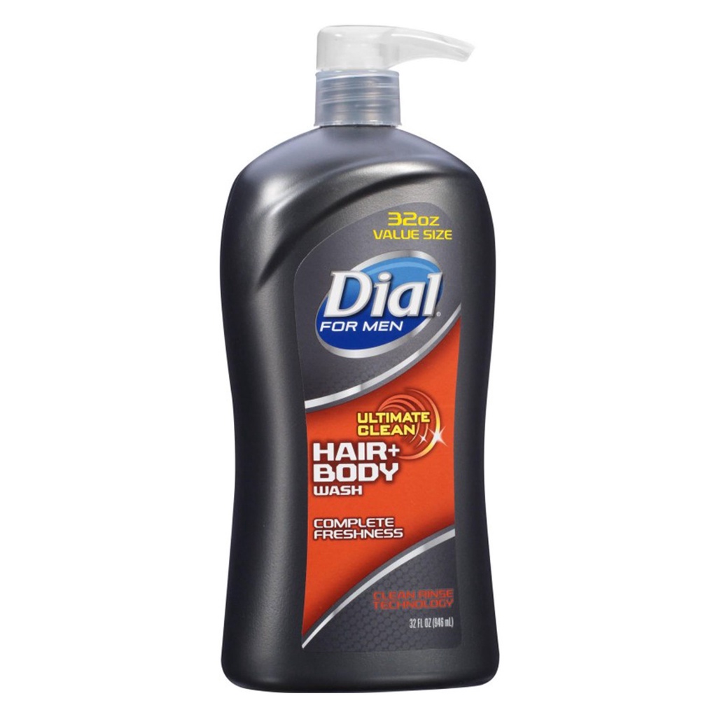 Sữa Tắm Gội Cho Nam Dial Ultimate Clean Hair And Body Wash