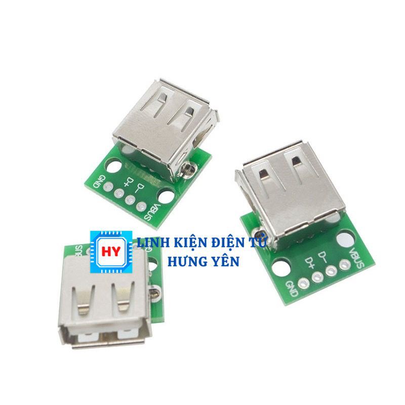 Bảng Mạch Chuyển Đổi Usb Sang Dip 4 Pin Cho Bảng Mạch Pcb 2.54mm Mạch USB Cái Đực