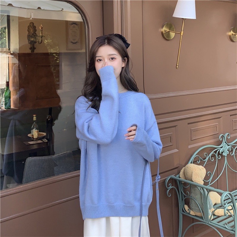 [ORDER] Set váy dây mix áo len | BigBuy360 - bigbuy360.vn