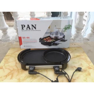 Bếp lẩu nướng đa năng pan ss46 kèm nồi