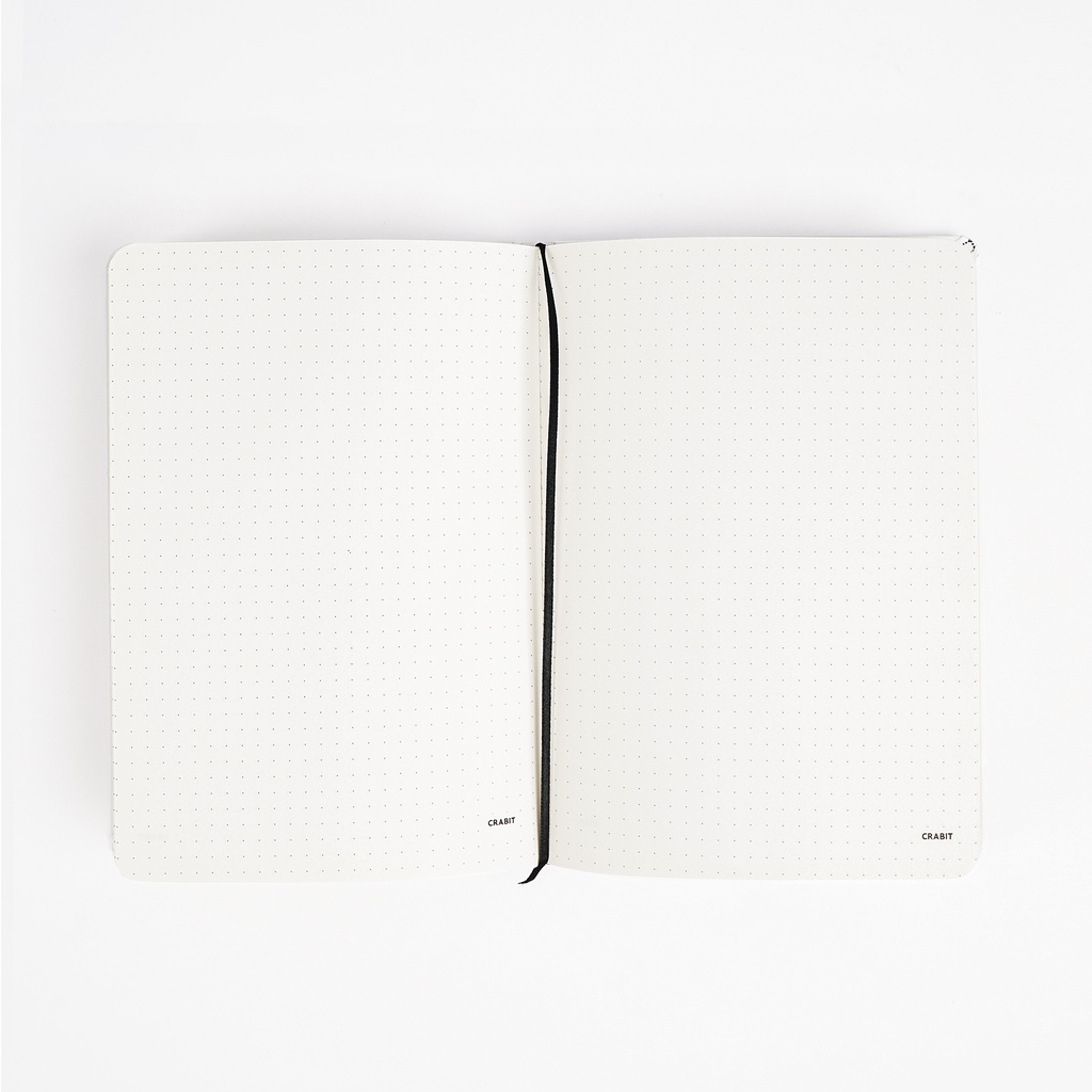 [GIẢM SÂU] Sổ ruột Dot Crabit Notebuck - Mặt người - sổ dotgrid