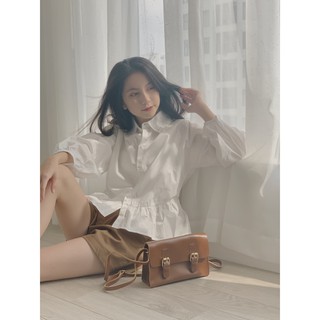 Áo sơ mi cổ sen tka252 1994closet