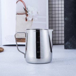 Ca đánh sữa inox có vạch chia 350ml - Winz.vn