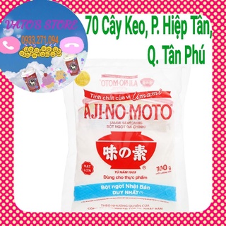 Bột ngọt Ajinomoto hạt lớn gói 100g