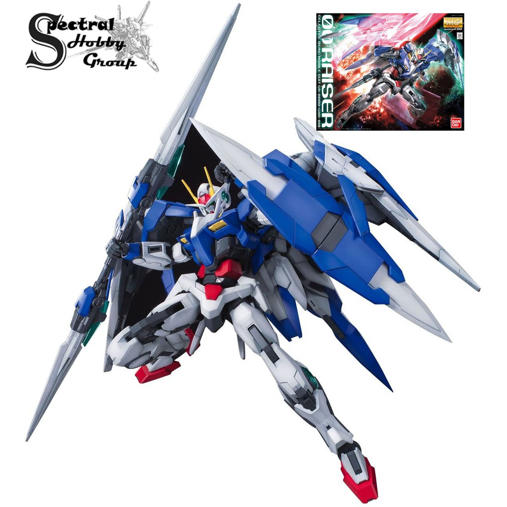 Mô hình lắp ghép MG 1/100 00 Raiser GN-0000+GNR-010 00-RAISER BANDAI