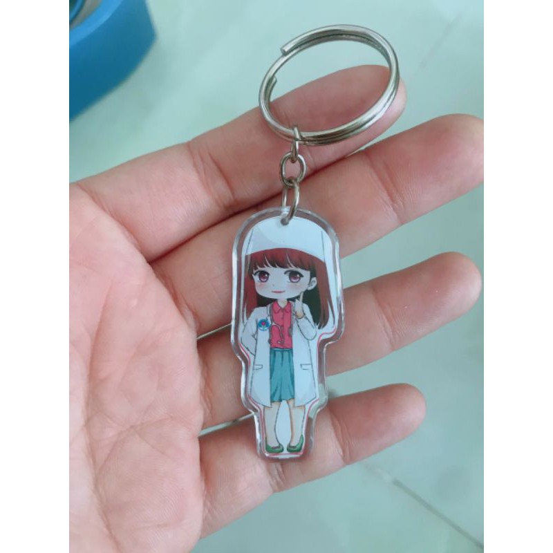 móc khóa chibi bác sĩ