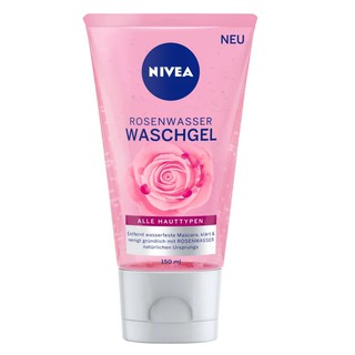 Gel rửa mặt kết hợp nước hoa hồng Nivea mẫu mới