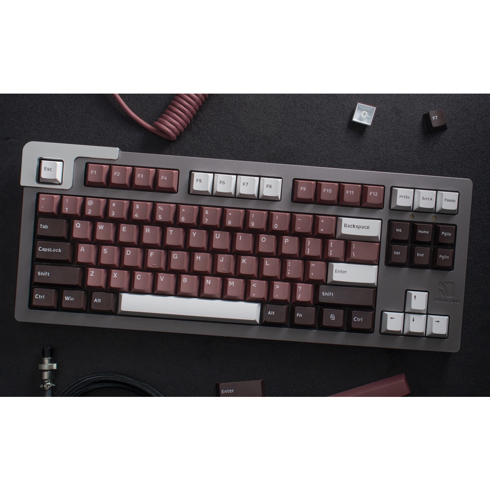 Keycap GMK Smoothie 168 nút in nhiệt cấu hình cherry dành cho bàn phím cơ