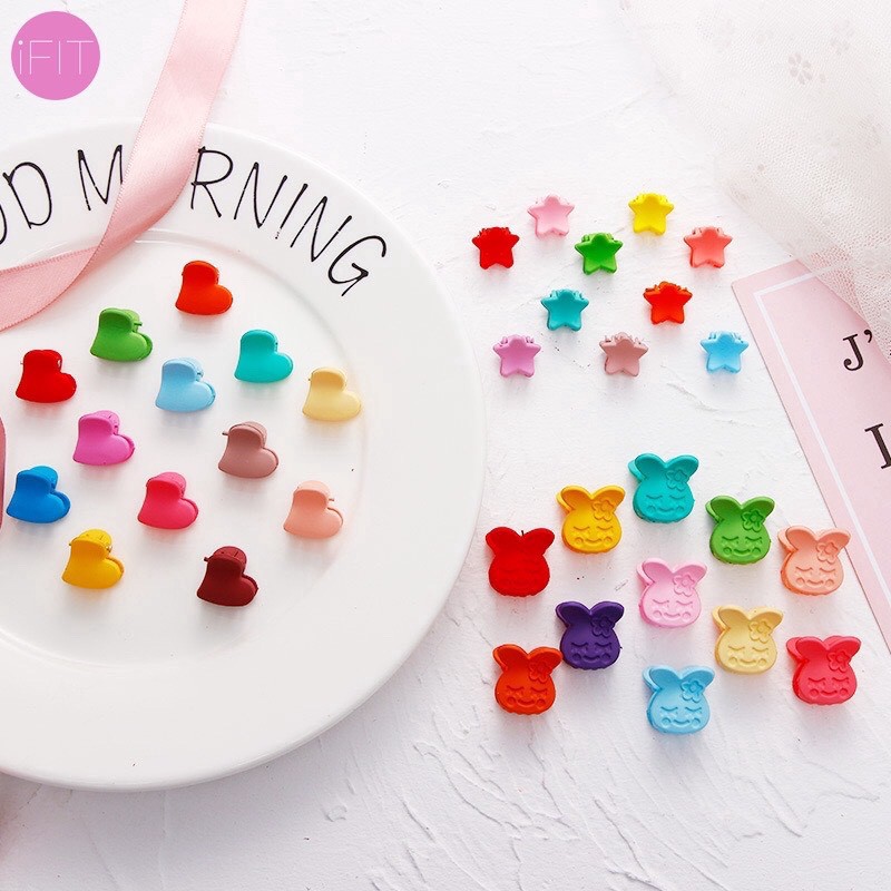 Túi 50 Kẹp Tóc Nhí Hoạt Hình Dễ Thương