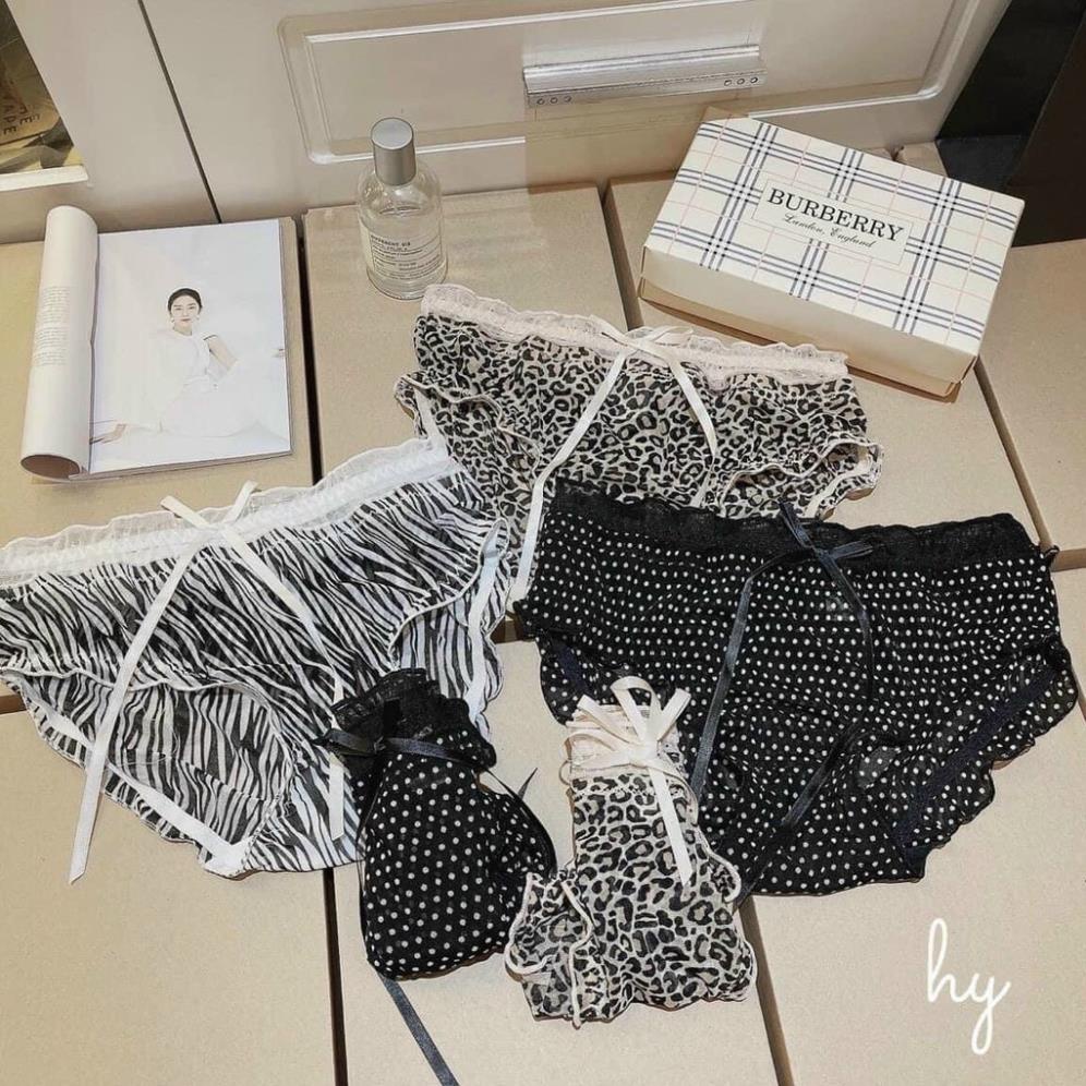 Quần Lót Nữ Lưới Hoạ Tiết Da Báo Cao Cấp - LADY