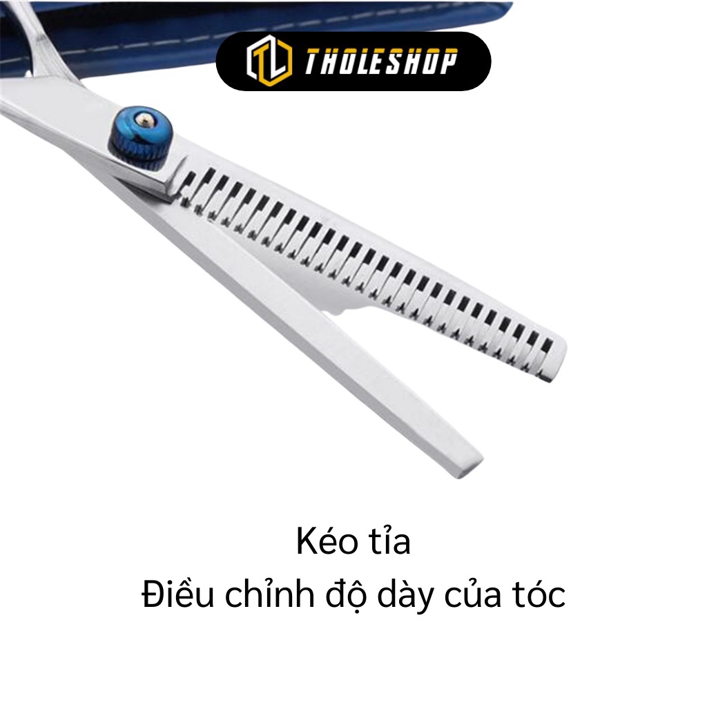 [SGD] Bộ Kéo Cắt Tóc - Bộ Phụ Kiện 8 Món Cắt Tóc Chuyên Nghiệp Tại Nhà, Chống Gỉ 8283