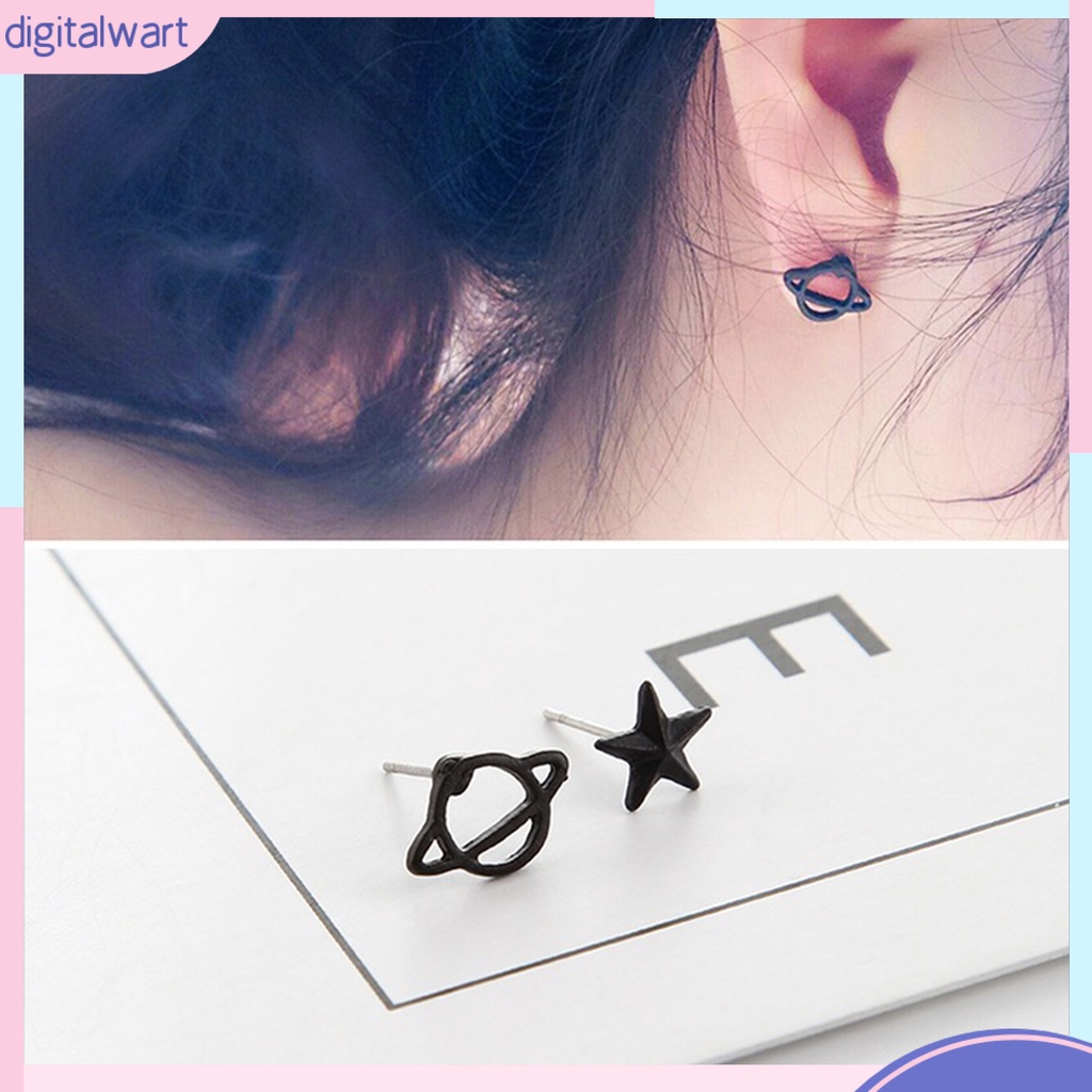 Dgggg Dgg✌❤ Khuyên Tai Hợp Kim Chống Ăn Mòn Thân Thiện Với Môi Trường Cho Bé Trai